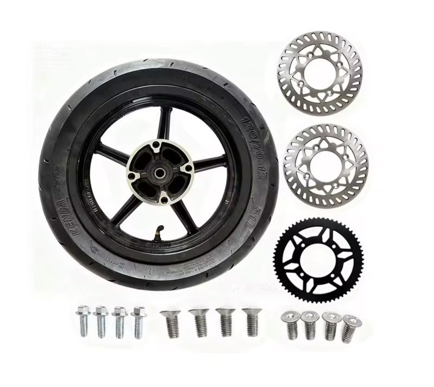 12 Inch Tuttio Soleil 01 Supermoto Wheels